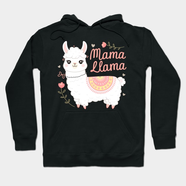 mama llama Hoodie by mdr design